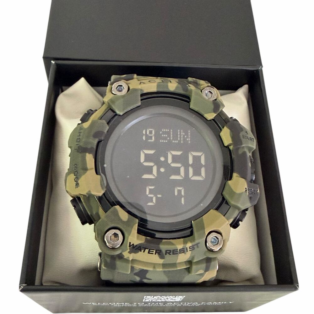 Activa X Invicta Digital Men's Watch - 56mm, Camouflage, ACW1968-001 - Picture 1 of 11